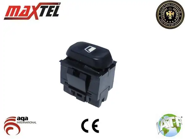 MAXTEL 182-11-026 | Cam Kaldırma Anahtarı Sağ 5 Fişli Partner 97 08 Berlingo 98 Xsara 97 10