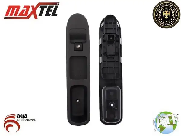 MAXTEL 182-11-033 | Cam Kaldırma Anahtarı Ön Sağ 4 Fişli Otomatik Peugeot 207 06 12 207 12