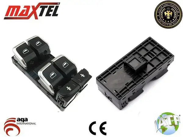 MAXTEL 182-31-137 | Cam Kaldırma Anahtarı Ön Sol Audi A6