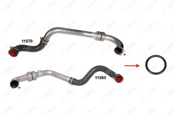 NIFEA 11489 | Turbo Borusu Contası Renault Grand Scenic 08 Megane II 08 Scenic II 08 1 5 dCi K9k 5 Adet