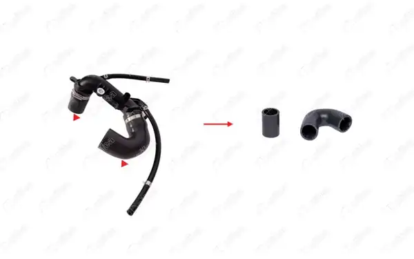 NIFEA 11758 | Turbo Borusu Hortumu 3 Kat Polyester Kullanilmistir Renault Kangoo II 1 5 dCi Renault Clio II Clio