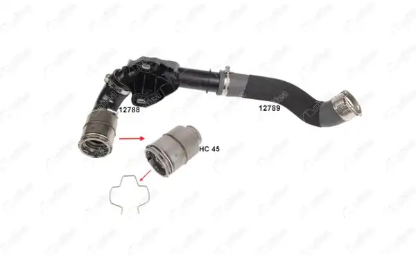 NIFEA 12792 | Turbo Borusu Segmanı Nv400 Movano B Master III Movano B II 2 3 dCi CDTI