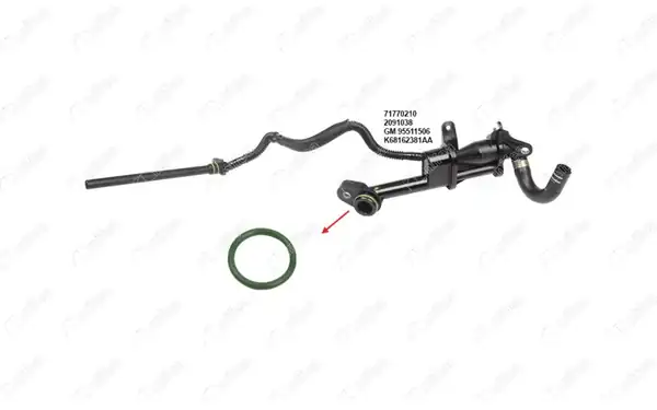 NIFEA 14652-5 | Yağ Buhar Seperator Contası 500l Doblo Bravo II Giulietta Mıto Cherokee Combo Sx4 S-Cross 1 6 2 0 Mje 5 Adet