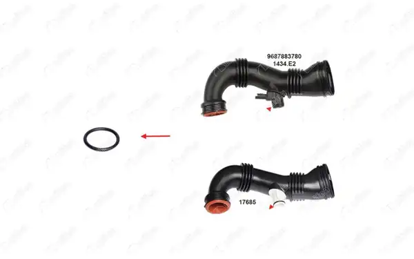 NIFEA 17596 | Turbo Borusu Contası 24 00 X 3 00mm Berlingo C3 206 307 308 3008 Expert Partner 1 4 1 6 Hdi 04 17