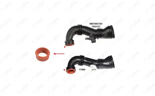 NIFEA 17680 | Turbo Hortum Contası P Tepe 107 206 207 307 308 1