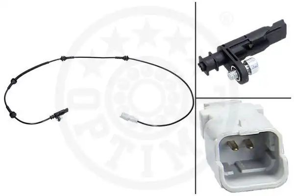 OPTIMAL 06S430 | Ön Sağ Sol ABS Sensörü C5 08 C6 05 P407 05