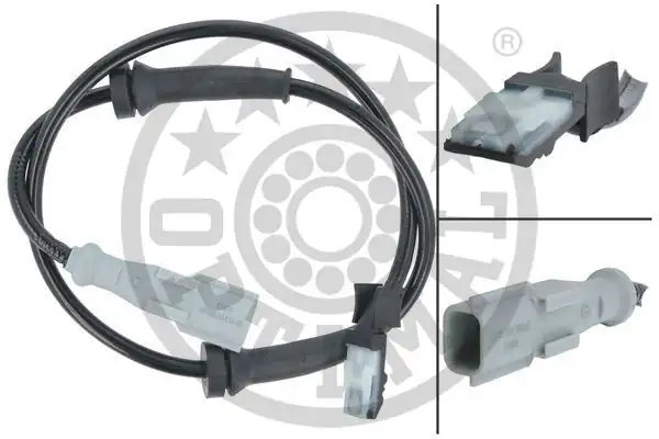 OPTIMAL 06-S512 | ABS Sensörü Arka Sol Renault Kangoo II 08 Mercedes Cıtan W415 12