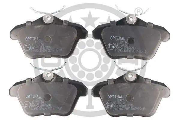 OPTIMAL BP10055 | Fren Balatası Arka (89mm) T.Spark 00 -