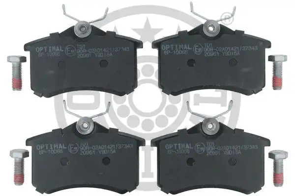 OPTIMAL BP10066 | Fren Balatası Arka 87 mm Volkswagen Passat Peugeot P307