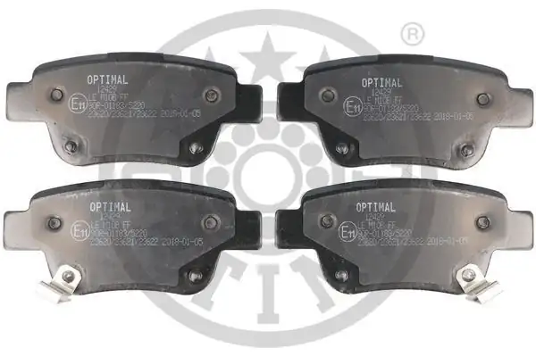 OPTIMAL BP12429 | Fren Balatası Arka 101mm Corolla Verso 03