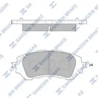 HI-Q SP1780 | Ön Fren Balata Toyota Yaris 1 3l 1 5l 2nz Fe 1nr Fe 1nz Fe Nsp150 Nsp151 Ncp150 14