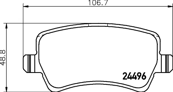 HI-Q SP2286 | Fren Balatası Arka Ford S Max
