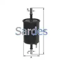 SARDES SF1831 | Benzin Filtresi Lacetti 1 4 70hp 1 6 80hp 1 8 90hp Rezzo Evanda Spark
