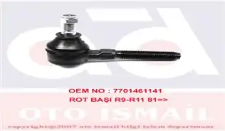 SİSMAK 120230 | Rot Başı R9 R11 R21 R25 Express Espace Em 2 Adet