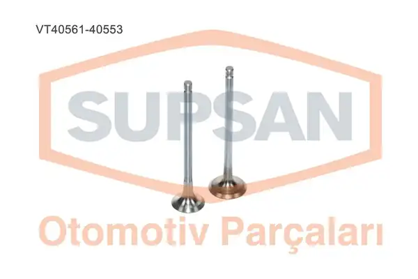 Supsan Vt4056140553 Takım Subap 16v Peugeot 106 206 307 Partner 16 16v Tu5j4 Lpg Uyumlu