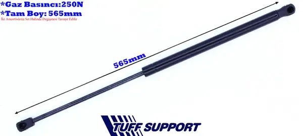TUFFSUPPORT 611668 | Motor Kaput Amortisörü 12 Grand Cherokee IV Gazlı