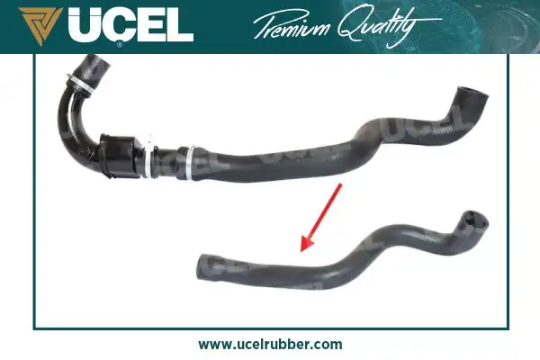 ÜÇEL S15666 | Turbo Hortumu Büyük Plastik Parça Dacia Logan 06 Renault Megane II 02 1 5 dCi