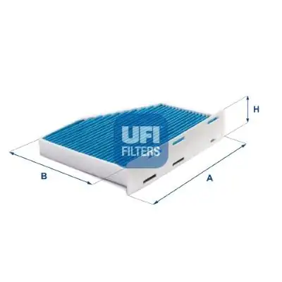 UFI 34-124-00 | Polen Filtresi Anti Alerjen VW Caddy 04 Golf 04 13 Passat 06 Audi A3 04 13 Seat Leon 06 13 Skoda Octavia 04 13