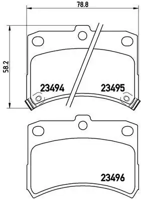 Valeo 670883 Fren Balatası Ön Daihatsu Cuore 1 0 98 02 Perodua Kelisa 1 0 01 07 2309568