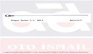 WPI 7477 | Yağ Çubuğu Partner II Berlingo II P206 Xsara II Dw8b 03 08