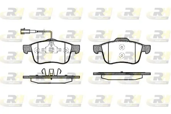 ROADHOUSE 21183-02 | Fren Balatası 159 Berlina Sport Wagon 09 05