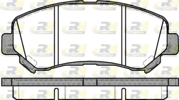ROADHOUSE 21318-00 | Fren Balatası Ön Nissan Qhasqai J10 X Traıl T31 Juke F15 2007 2013 Renault Koleos 2 0 dCi 4 4