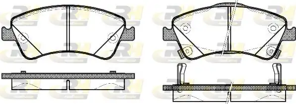 ROADHOUSE 21341-02 | Fren Balatası Auris _ze15_ _re15_ 03 07