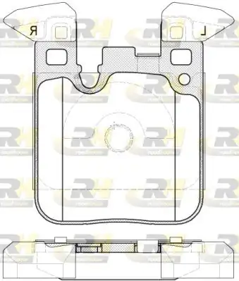 ROADHOUSE 21539-00 | Fren Balatası 1 Series F20 06 11