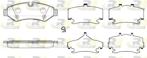 ROADHOUSE 21867-00 | Fren Balatası Arka Mercedes Sprinter 907 314cdi 2018