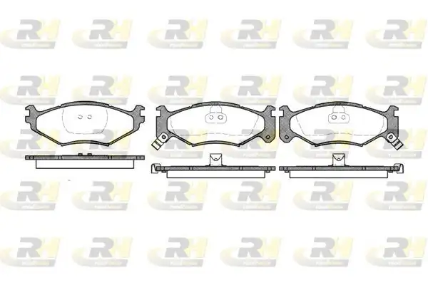 ROADHOUSE 2483.02 | Fren Balatası Gs Daytona Shelby Coupe 10 87-10 92