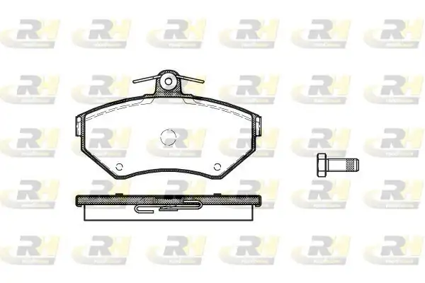 ROADHOUSE 2631-00 | Fren Balatası Cordoba İ Sedan 6k2 C2 Station Xx