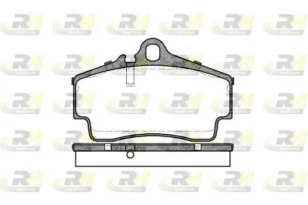 ROADHOUSE 2654-00 | Fren Diski 911 Coupe Targa Cabrio 996 02 98 08