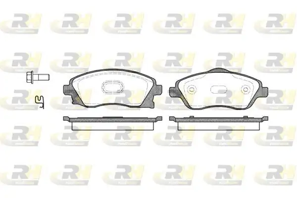 ROADHOUSE 2774-12 | Fren Balatası Ön Corsa C 01 11 00 00 Meriva A 03 Tigra B 04