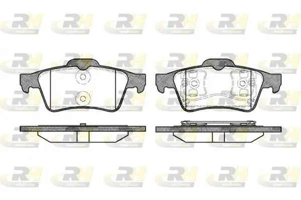 ROADHOUSE 2842-00 | Fren Balatası C5 III Berlina Break Rd TD 02 0