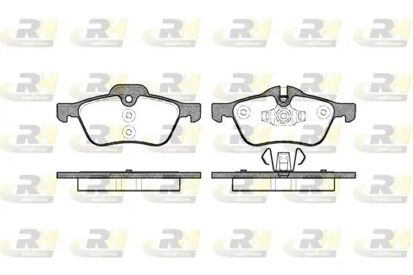 ROADHOUSE 2864-00 | Fren Balatası Ön Cooper R50 R53