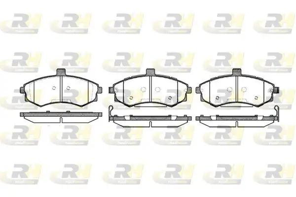 ROADHOUSE 2893-02 | Fren Balatası Elantra Sedan Berlina Xd 06 00
