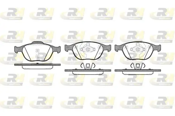 ROADHOUSE 2984-00 | Fren Balatası Fiesta V Jh_ Jd 11 01 09 08