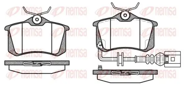 REMSA 0263-41 | Fren Balatası