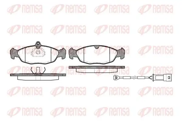 REMSA 0393-02 | Fren Balatası