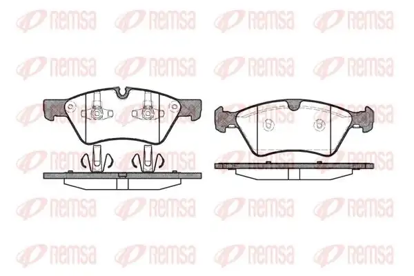 REMSA 1179-00 | Fren Balatası E Class Berlina T Model W211 S211