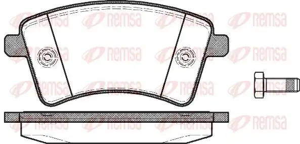REMSA 1351-00 | Fren Balatası Cıtan 415 11 12