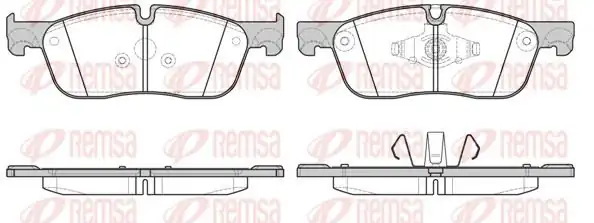 REMSA 1633.00 | Fren Balatası