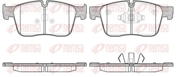 REMSA 1683.00 | Fren Balatası