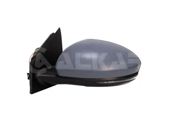 ALKAR 6143237 | Dış Dikiz Aynası Sol Elektrikli Isıtmalı Astarlı Asferık Sinyalli 7 Pin Renault Megane IV 2016