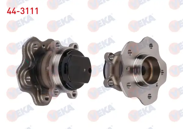 VEKA 44-3111 | Porya Sol Sağ Arka Rulmanlı Nissan Qashqai J11 1 6 dCi 5 Bijon ABS Okuyuculu 2014