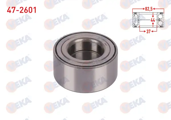 VEKA 47-2601 | Ön Tekerlek Rulmanı Sol Sağ 44x82 5x37 Land Rover Freelander 1 8 16v 2 0 Td4 2 0 Dı 1998 2007