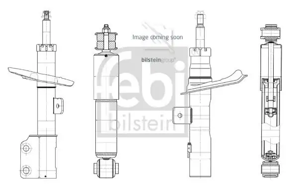 Febi Bilstein 1002710 Mini Cooper R50 R53 Amortisör Ön Sol 01