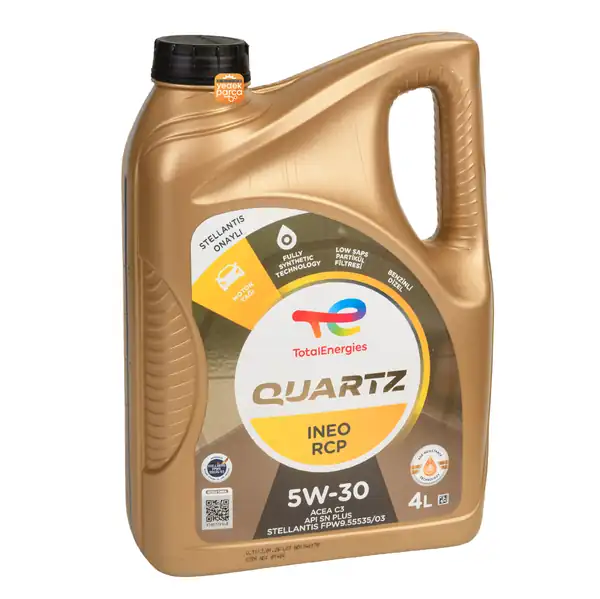 TOTAL QUARTZ 235459 | INEO RCP 5W-30 Tam Sentetik Motor Yağı 4 Litre