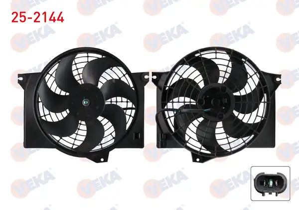VEKA 25-2144 | Fan Motoru Hyundai Matrix 1 5 CRDI 1 6 2001 2010