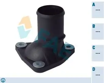 FAE 54314 | Termostat Su Flanşı Expert Jumpy P306 Xsara P406 Xantia P405 P806 Evesion Xud9t 1 9td